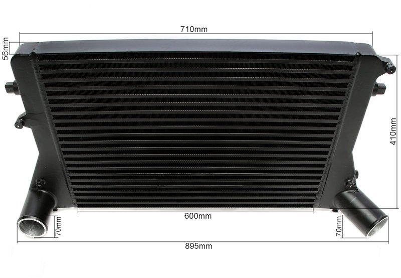 Preview: TA Technix Ladeluftkühler schwarz passend für Skoda Superb 3T 05VW002-1